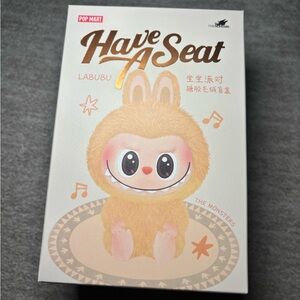 *SOLD* Pop Mart Labubu Have a Seat Series Vinyl Plush Blind Box - BABA